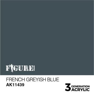 AK Interactive Acrylics Figure French Greyish Blue 11439