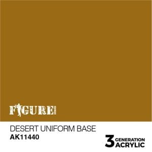 AK Interactive Acrylics Figure Desert Uniform Base 11440