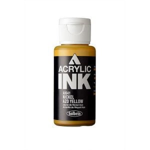 Holbein Acrylic Ink Nickel Azo Yellow 30 ml AI641D