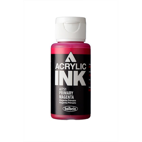 Holbein Acrylic Ink Primary Magenta 30 ml AI751B