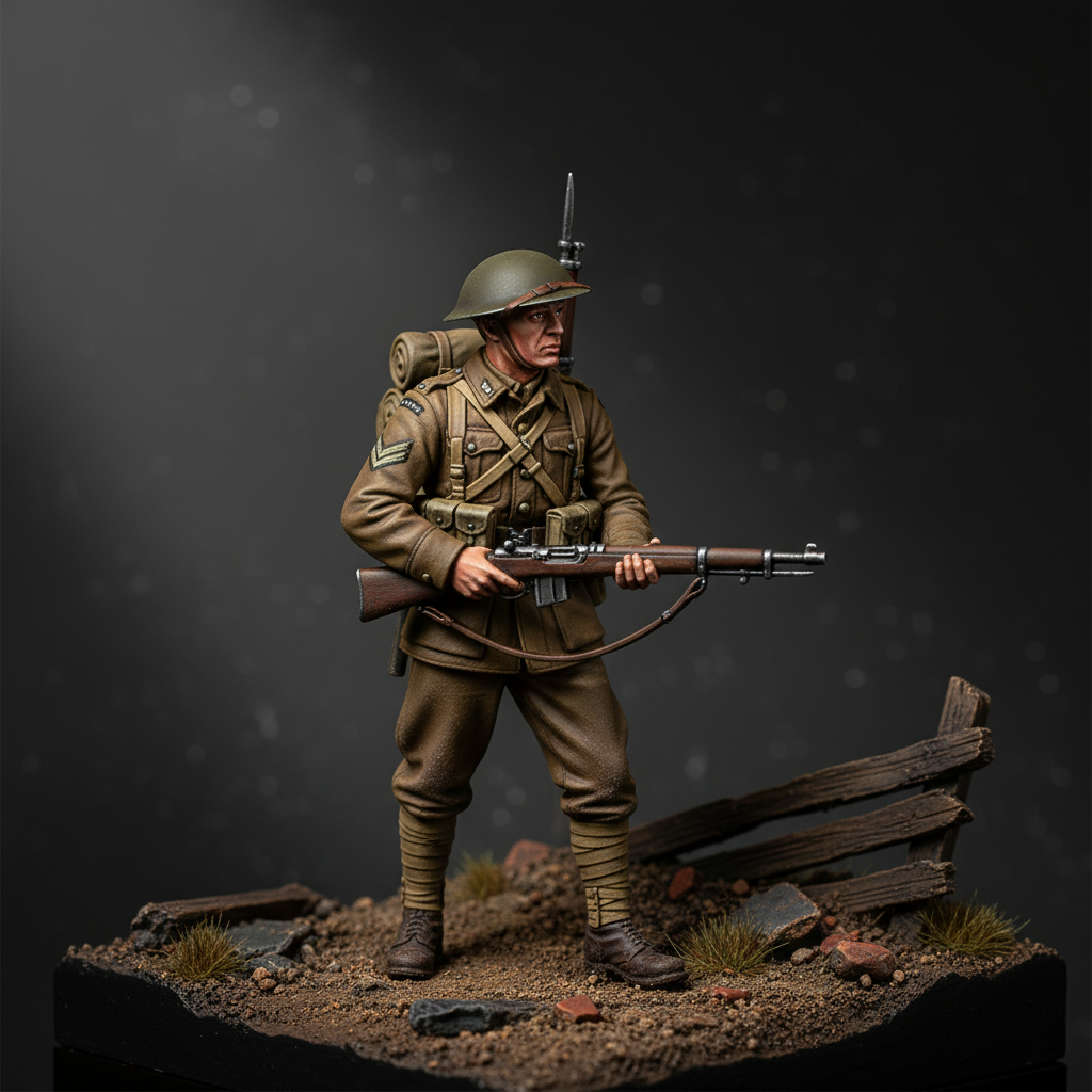 AK Interactive Acrylics Figure British Uniform Base 11437