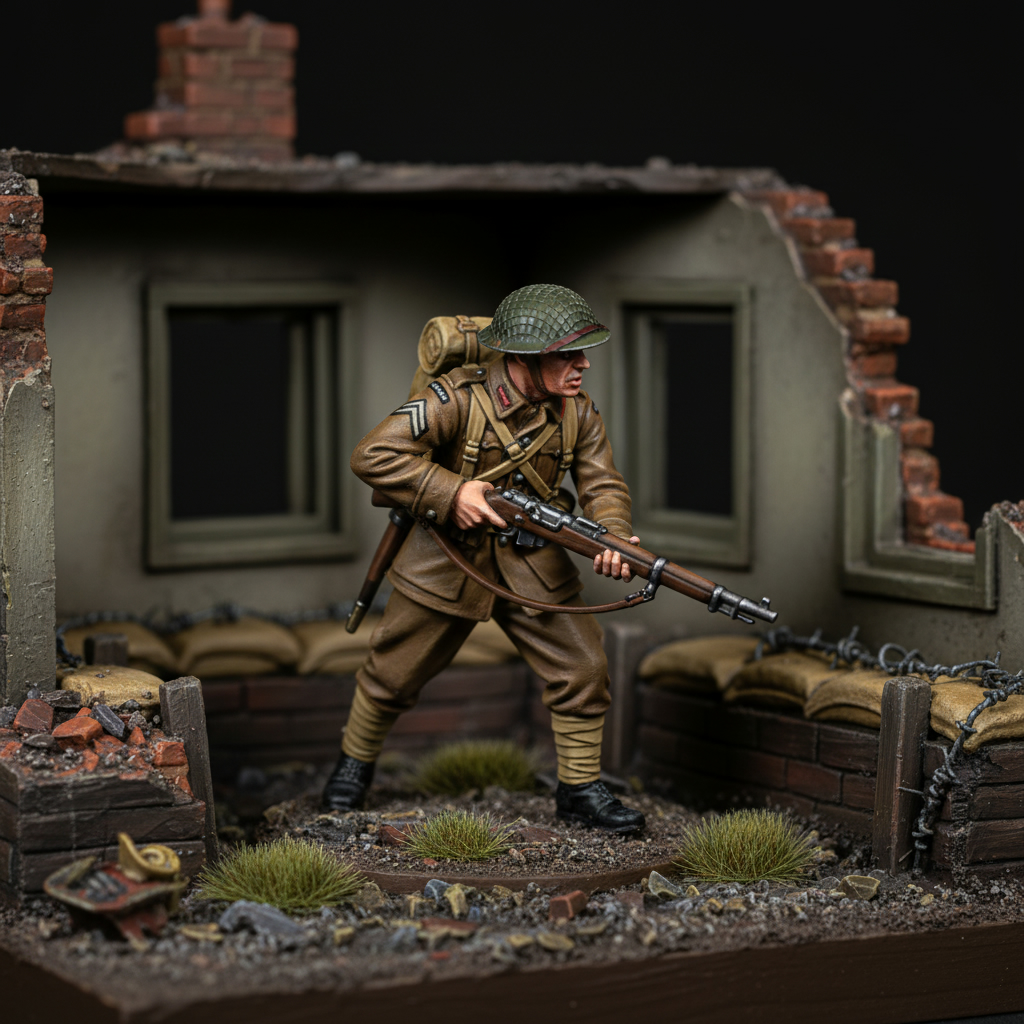 AK Interactive Acrylics Figure British Uniform Lights 11438