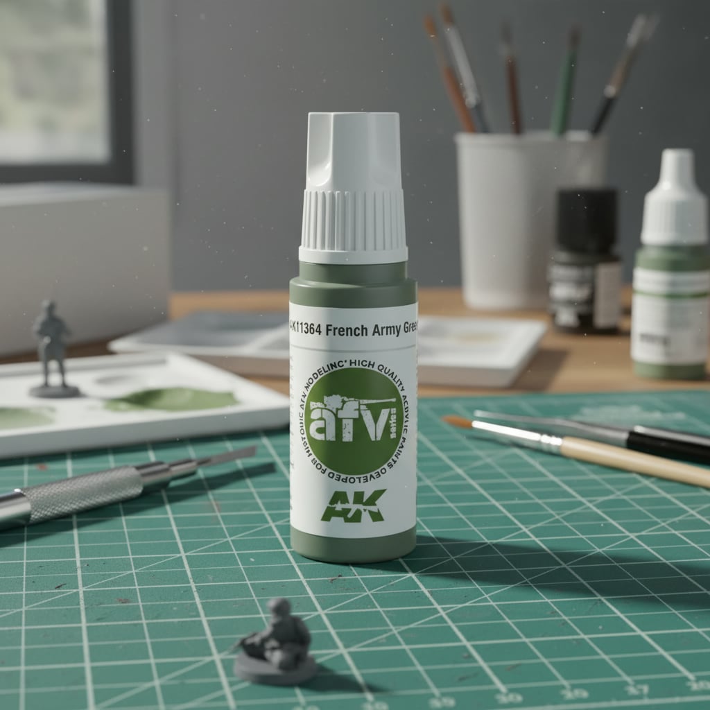 AK Interactive Acrylics AFV French Army Green 11364