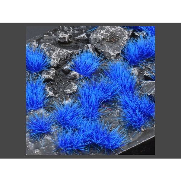 Gamers Grass Alien Frost (6 Mm): Ciuffi Azzurri Ghiacciati Per Basette E Diorami Sci-Fi!