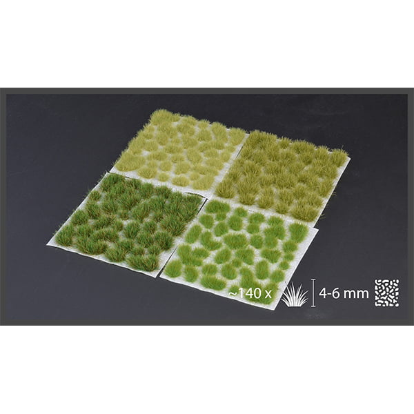 Gamers Grass Green Meadow Wild Tuft Set GGSET-GM