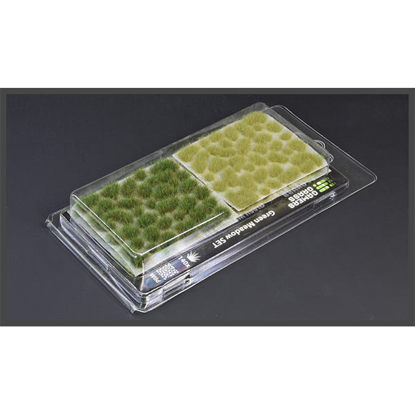 Gamers Grass Green Meadow Wild Tuft Set GGSET-GM