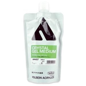 Holbein Acrylic Medium Gel Medium Crystal 300ml AM457