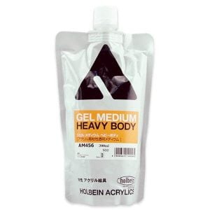 Holbein Acrylique Medium Gel Medium Heavy Body 300ml AM456