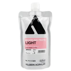 Holbein Acrylic Medium Modeling Paste Light 300ml AM443