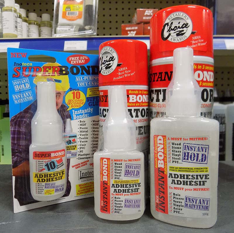 Inoteca Instantbond CA Glue now at Sunward Hobbies