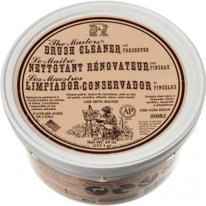 The Masters Brush Cleaner and Preserver 24 oz Tub 103-BJ