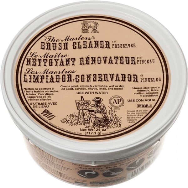 The Masters Brush Cleaner and Preserver 24 oz Tub 103-BJ