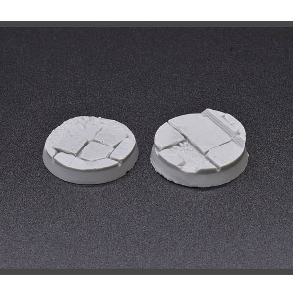 Gamers Grass Temple Resin Bases Round 32mm Pack of 10 GGRB-TR32