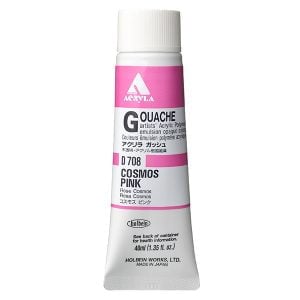 Holbein Acrylic Gouache Cosmos Pink 20ml D008A