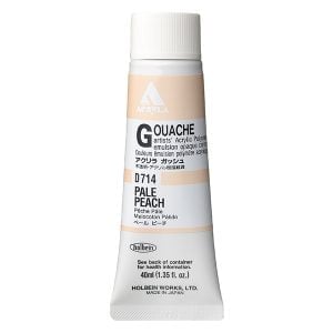 Holbein Acrylic Gouache Pale Peach 20ml D014A