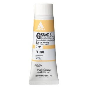 Holbein Acrylic Gouache Light Apricot 20ml D041A