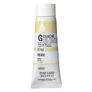 Holbein Acrylic Gouache Beige 20ml D043A