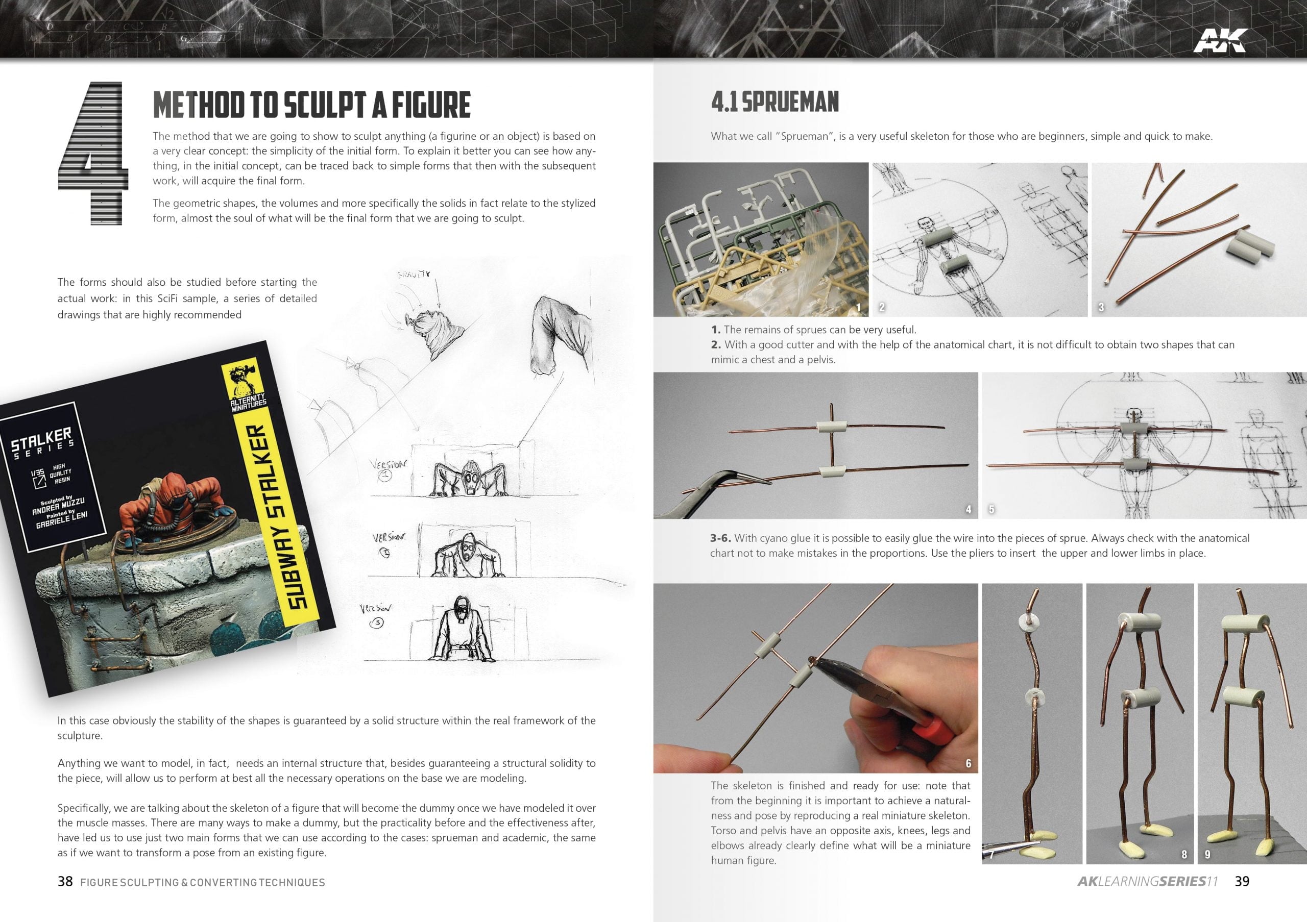 AK Interactive Learning 11 Figure Sculpting and Converting Techniques 512