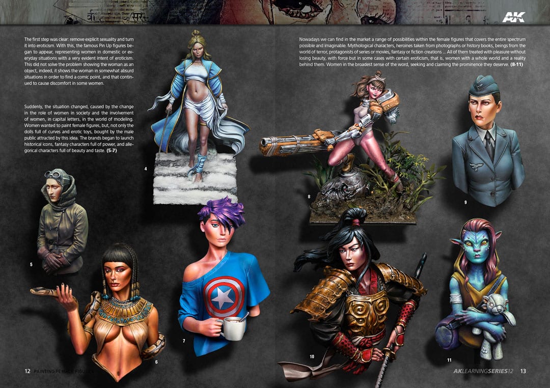 AK Interactive Painting Female Figures 520
