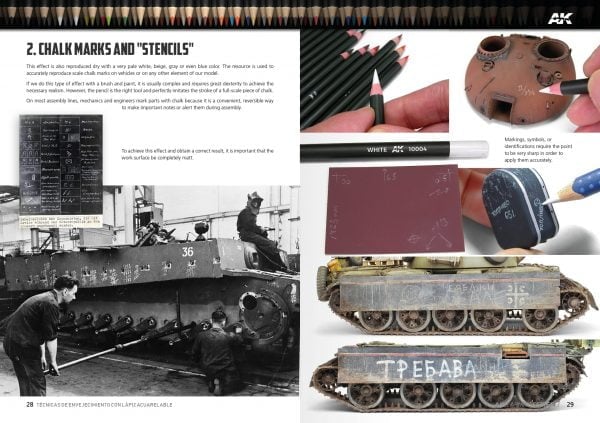 AK Interactive Learning 13 Weathering Pencil Techniques 522