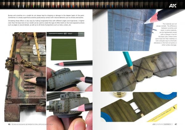 AK Interactive Learning 13 Weathering Pencil Techniques 522