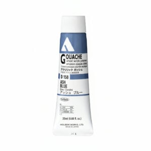 Holbein Acrylic Gouache Ash Blue 20ml D158A