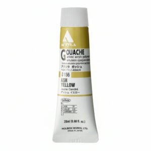 Holbein Acrylic Gouache Ash Yellow 20ml D156A