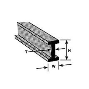 Plastruct 3/16" ABS I Beam 90024