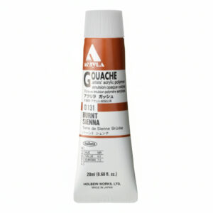 Holbein Acrylic Gouache Burnt Sienna 20ml D131A