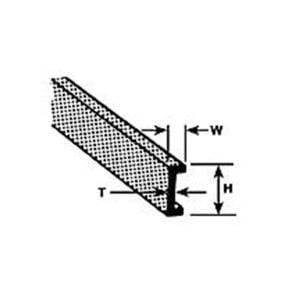 Plastruct 1/16" ABS Channel 90041