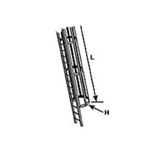 Plastruct G Scale Ladder With Safety 90434