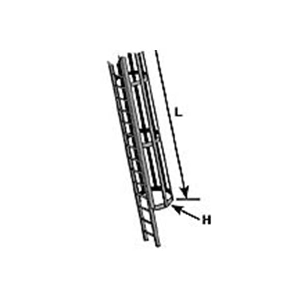 Plastruct HO Scale Ladder With Safety 90431