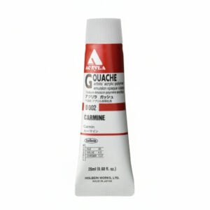 Holbein Acrylic Gouache Carmine 20ml D002A