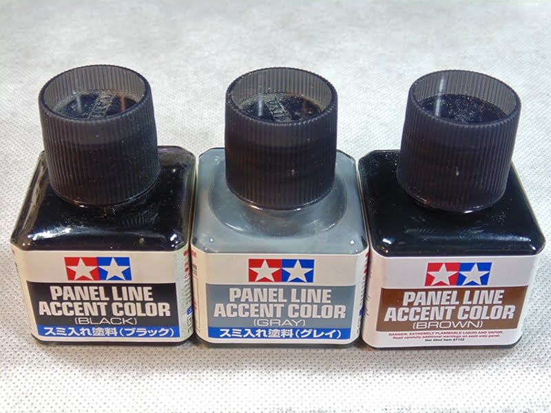 How to use Tamiya Panel Line Accent Color