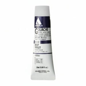 Holbein Acrylic Gouache Deep Violet 20ml D112A
