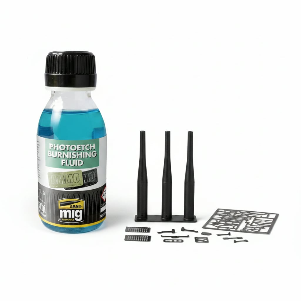 Ammo by Mig Photoetch Burnishing Fluid 100mL AMIG2021
