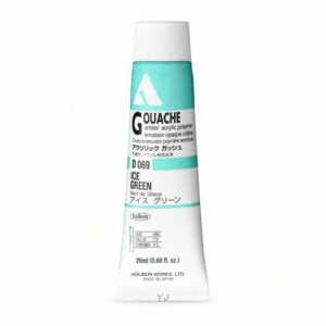 Holbein Acrylic Gouache Ice Green 20ml D069A