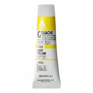 Holbein Acrylic Gouache Light Yellow 20ml D032A