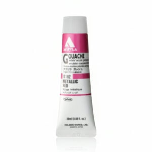 Holbein Acrylic Gouache Metallic Red 20ml D182C