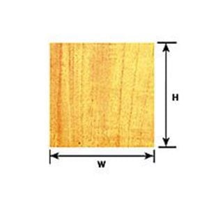 Plastruct 1:12 Scale Oak Wood Paneling 91852