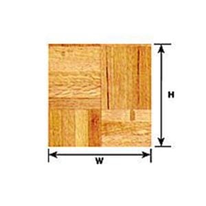 Plastruct 1:12 Scale Parquet Floor Sheet 91863
