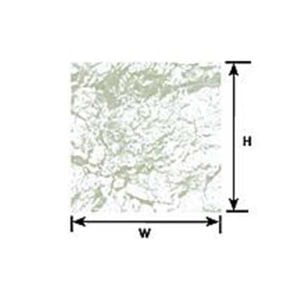 Plastruct 1:12 Scale White Marble Sheet 91871