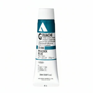 Holbein Acrylic Gouache Peacock Blue 20ml D096A
