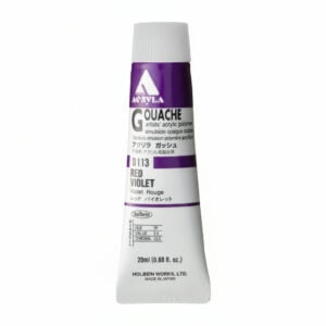 Holbein Acrylic Gouache Red Violet 20ml D113A
