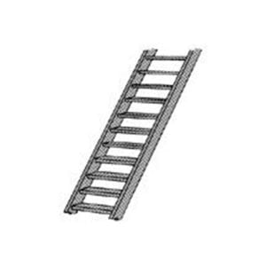 Plastruct HO Scale ABS 2'-6" Stair 90442