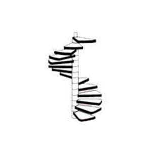 Plastruct G Scale Custom Spiral Staircase 90946