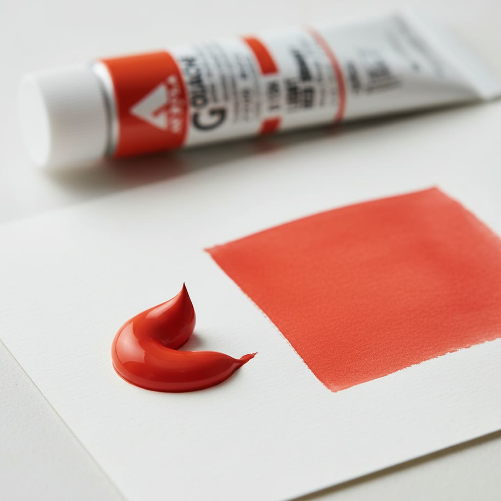 Holbein Acrylic Gouache Light Red Bright 20ml D134A