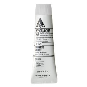 Holbein Acrylic Gouache Chinese White 20ml D152A