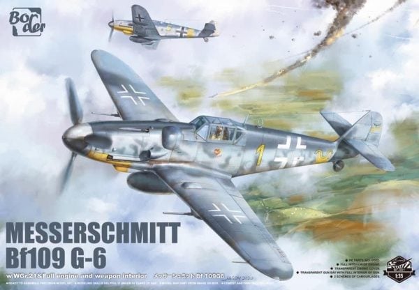 Border Model Messerschmitt BF109 G-6 1:35 Scale BF-001