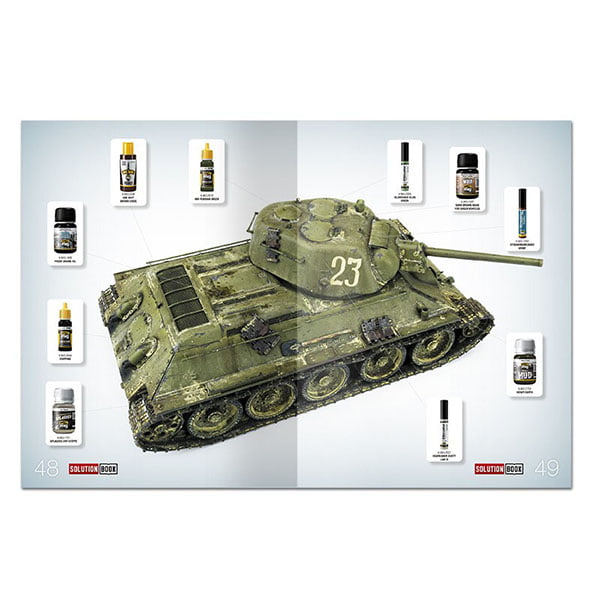 Ammo by Mig How to Paint How to Paint 4BO Green Vehicles Book AMIG6600